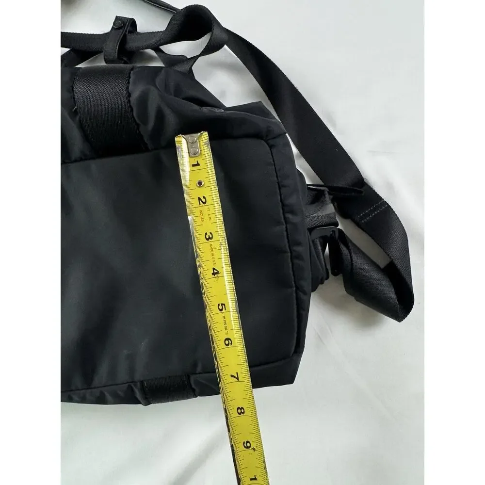 Lululemon Gym Duffle Bag Black Crossbody Double Handle